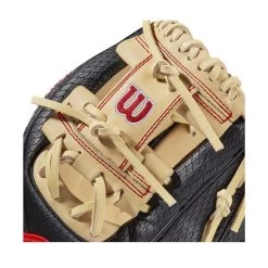 2021 Wilson A2000 PF88SS Pedroia Fit 11.25" Infield Baseball Glove: WTA20RB20PF88SS -Baseball Equipment Shop WBW100107 4 A2000 IF PF88SS 1125 BlackSnakeSS Blonde Red.png.cq5dam.web .1200.1200