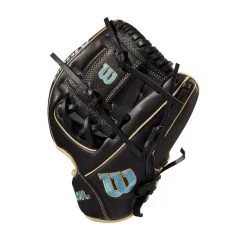 2022 Wilson A1000 DP15 11.5" Infield Baseball Glove: WTA10RB22DP15 -Baseball Equipment Shop WBW100132 2 A1000 DP15 IF 115 Blue Black Blonde.png.cq5dam.web .1200.1200