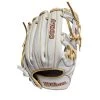 2022 Wilson A1000 H175 11.75" Infield Fastpitch Softball Glove: WTA10RF22H1175 -Baseball Equipment Shop WBW100178 0 A1000 FP H IF 1175 White Blonde.png.cq5dam.web .1200.1200