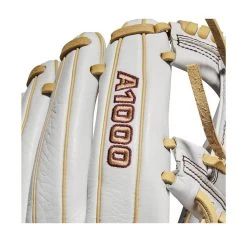 2022 Wilson A1000 H175 11.75" Infield Fastpitch Softball Glove: WTA10RF22H1175 -Baseball Equipment Shop WBW100178 5 A1000 FP H IF 1175 White Blonde.png.cq5dam.web .1200.1200