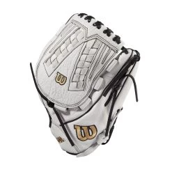 2022 Wilson A1000 V125 12.5" Outfield/Pitcher's Fastpitch Softball Glove: WTA10RF22V125 -Baseball Equipment Shop WBW100182 2 A1000 FP V125 OF 125 White Black.png.cq5dam.web .1200.1200