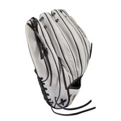 2022 Wilson A1000 V125 12.5" Outfield/Pitcher's Fastpitch Softball Glove: WTA10RF22V125 -Baseball Equipment Shop WBW100182 3 A1000 FP V125 OF 125 White Black.png.cq5dam.web .1200.1200