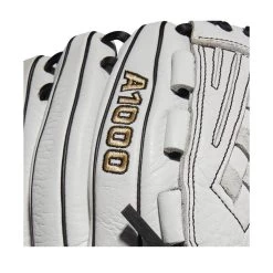 2022 Wilson A1000 V125 12.5" Outfield/Pitcher's Fastpitch Softball Glove: WTA10RF22V125 -Baseball Equipment Shop WBW100182 5 A1000 FP V125 OF 125 White Black.png.cq5dam.web .1200.1200