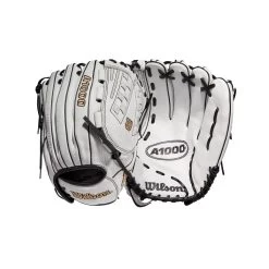 2022 Wilson A1000 V125 12.5" Outfield/Pitcher's Fastpitch Softball Glove: WTA10RF22V125 -Baseball Equipment Shop WBW100182 8 A1000 FP V125 OF 125 White Black.png.cq5dam.web .1200.1200
