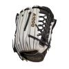 2022 Wilson A1000 T125 12.5" Outfield Fastpitch Softball Glove: WTA10RF22T125 -Baseball Equipment Shop WBW100184 0 A1000 FP OF T125 125 White Black MetallicGold.png.cq5dam.web .1200.1200