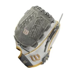 2021 Wilson A2000 V125SS 12.5" Utility Fastpitch Glove: WBW100214125 -Baseball Equipment Shop WBW100214 2 A2000 P OF V125 125 WhiteSS Gold GreySnakeSkin.png.cq5dam.web .1200.1200