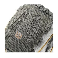2021 Wilson A2000 V125SS 12.5" Utility Fastpitch Glove: WBW100214125 -Baseball Equipment Shop WBW100214 4 A2000 P OF V125 125 WhiteSS Gold GreySnakeSkin.png.cq5dam.web .1200.1200