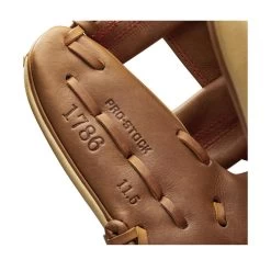2022 Wilson A2000 1786 11.5" Infield Baseball Glove: WTA20RB221786 -Baseball Equipment Shop WBW100390 6 A2000 Leather 1786 IF 115 Blonde SaddleTan.png.cq5dam.web .1200.1200