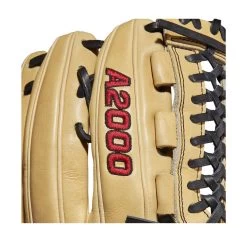 2022 Wilson A2000 D33 11.75" Pitcher's Baseball Glove: WTA20RB22D33 -Baseball Equipment Shop WBW100393 5 A2000 Leather D33 1175 Blonde Black.png.cq5dam.web .1200.1200