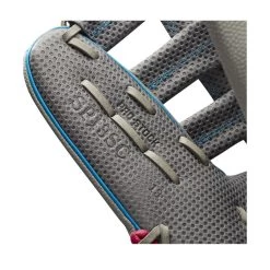 Wilson A2000 SCSP13SS 13" Slowpitch Softball Fielding Glove: WBW10040213 -Baseball Equipment Shop WBW100402 6 A2000 SP13 SC 13 GreyDimpled GreySS BlackSS.png.cq5dam.web .1200.1200