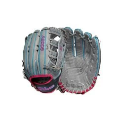 Wilson A2000 SCSP13SS 13" Slowpitch Softball Fielding Glove: WBW10040213 -Baseball Equipment Shop WBW100402 8 A2000 SP13 SC 13 GreyDimpled GreySS BlackSS.png.cq5dam.web .1200.1200