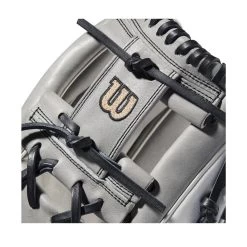 2022 Wilson A2000 H75 11.75" Infield Fastpitch Softball Glove: WTA20RF22H75 -Baseball Equipment Shop WBW100437 4 A2000 FP IF H75 1175 Grey White.png.cq5dam.web .1200.1200