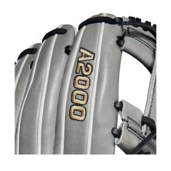 2022 Wilson A2000 H75 11.75" Infield Fastpitch Softball Glove: WTA20RF22H75 -Baseball Equipment Shop WBW100437 5 A2000 FP IF H75 1175 Grey White.png.cq5dam.web .1200.1200