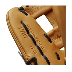 2023 Wilson A2K 1787 11.75" Infield Baseball Glove: WBW1008911175 -Baseball Equipment Shop WBW100891 6 2023 A2K IF 1787 1175 VintageTan Black.png.cq5dam.web .1200.1200