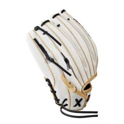 2023 Wilson A2000 H12 12" Infield Fastpitch Softball Glove: WBW10099212 -Baseball Equipment Shop WBW100992 3 A2000FP H12SS 12 WhiteSS Blonde Black