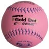 Worth Pink 12" GSL Super Gold Dot Extreme 40/325 Slowpitch Softballs (Dozen): WUC12CPXTG -Baseball Equipment Shop Worth GSL PINK Softball WUC12CPXTG