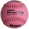 Worth Pink 11" WSL Super Green Dot 47/400 Slowpitch Softballs (Dozen): WPS11WSLC -Baseball Equipment Shop Worth WSL Slowpitch Pink Ball WPS11WSLC