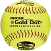 Worth 12" Super Gold Dot WSL Slowpitch Softballs (Dozen): YS44WSLS -Baseball Equipment Shop Worth YS44WSLS 500x500 556f22e5 7012 46b2 b701 a0ac66d8538a