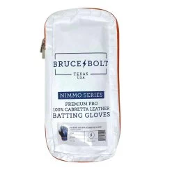 Bruce Bolt PREMIUM PRO NIMMO Short Cuff Batting Gloves: Blue -Baseball Equipment Shop premium pro nimmo series short cuff batting gloves blue gloves brucebolt 505832