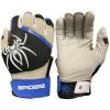 2022 Spiderz PRO Model Batting Gloves: Black/Royal Blue/White -Baseball Equipment Shop problackroyal