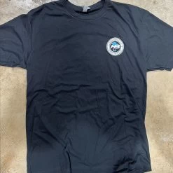 HB Lifestyle Active Wear Men's T-Shirt: Palm Trees (Black) -Baseball Equipment Shop treefront2